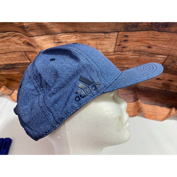 Adidas Blue Torrey Pines Embroidered Adjustable Hat Snap Back - Picture 9 of 10